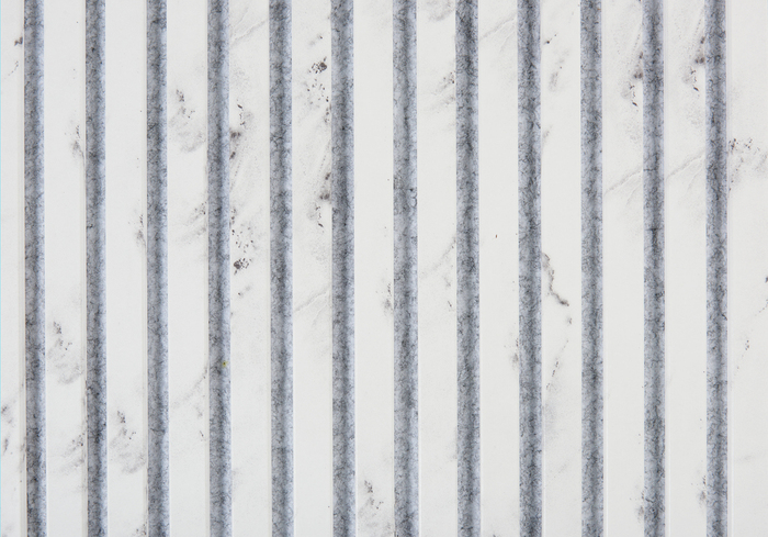 Akustikpanel Marble White 520 x 2440 x 18 mm